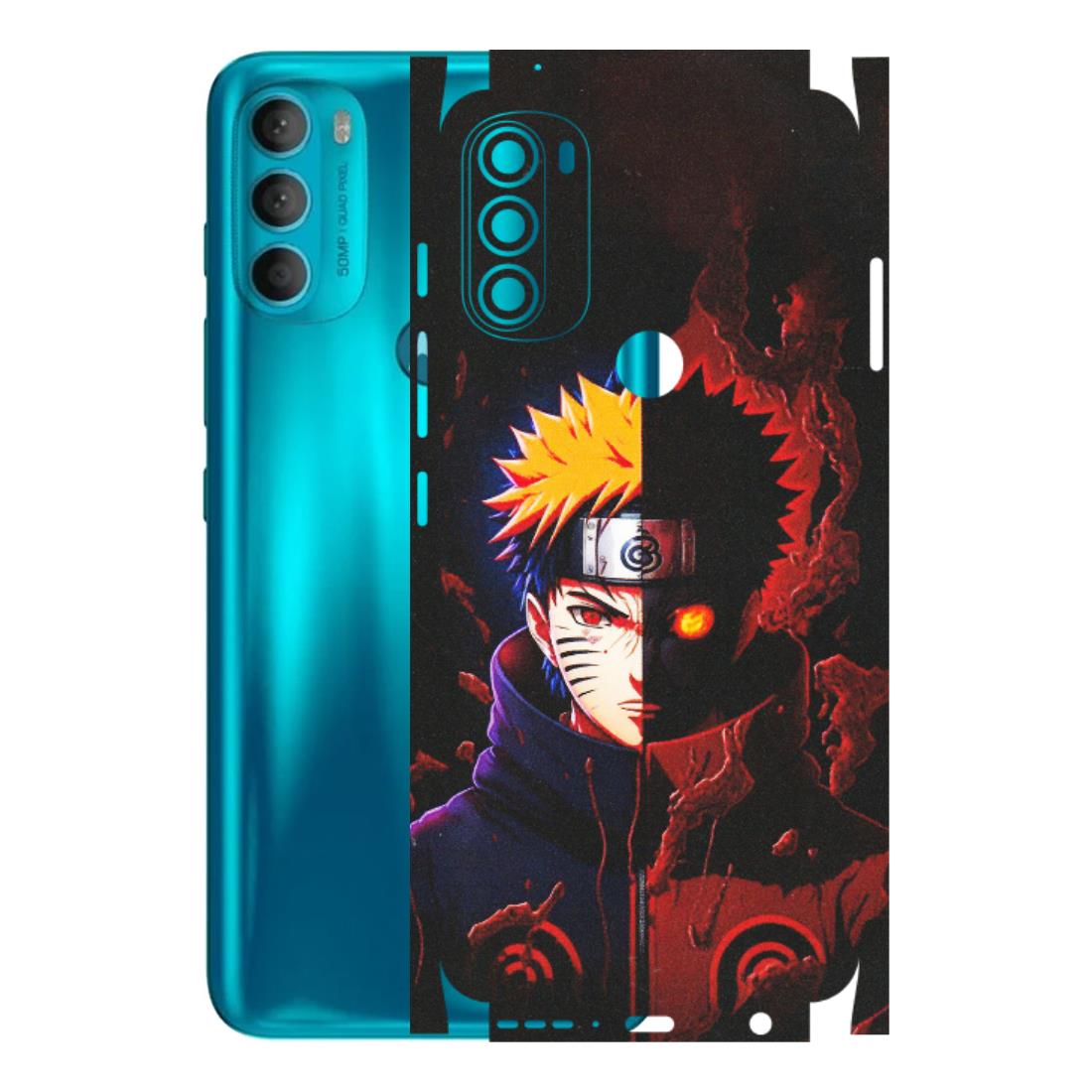 Motorola Phone Skins (All Models) - Naruto X Evil - Matte Finish (M-70) Motorola Moto G71 (5G)