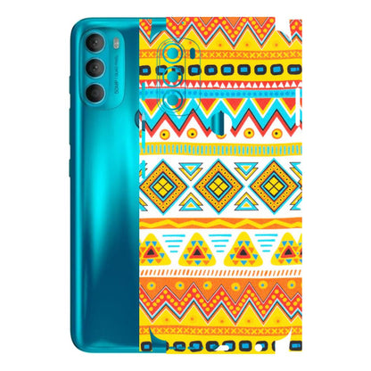 Motorola Phone Skins (All Models) - Mexican Abstract - Matte Finish (M-71) Motorola Moto G71 (5G)