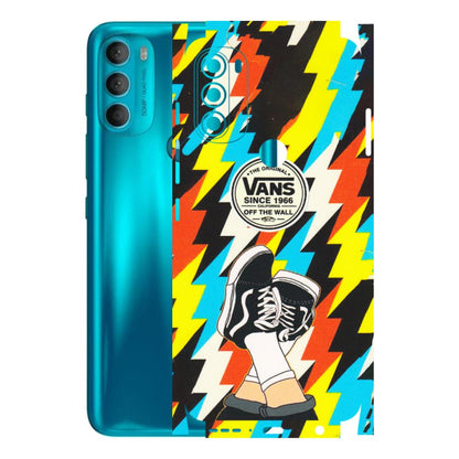 Motorola Phone Skins (All Models) - The Original Vans - Matte Finish (M-78) Motorola Moto G71 (5G)