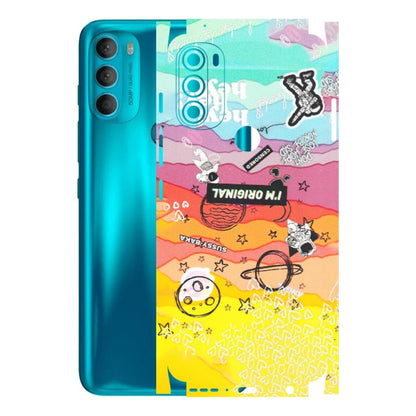 Motorola Phone Skins (All Models) - The Original Astronaut - Matte Finish (M-79) Motorola Moto G71 (5G)