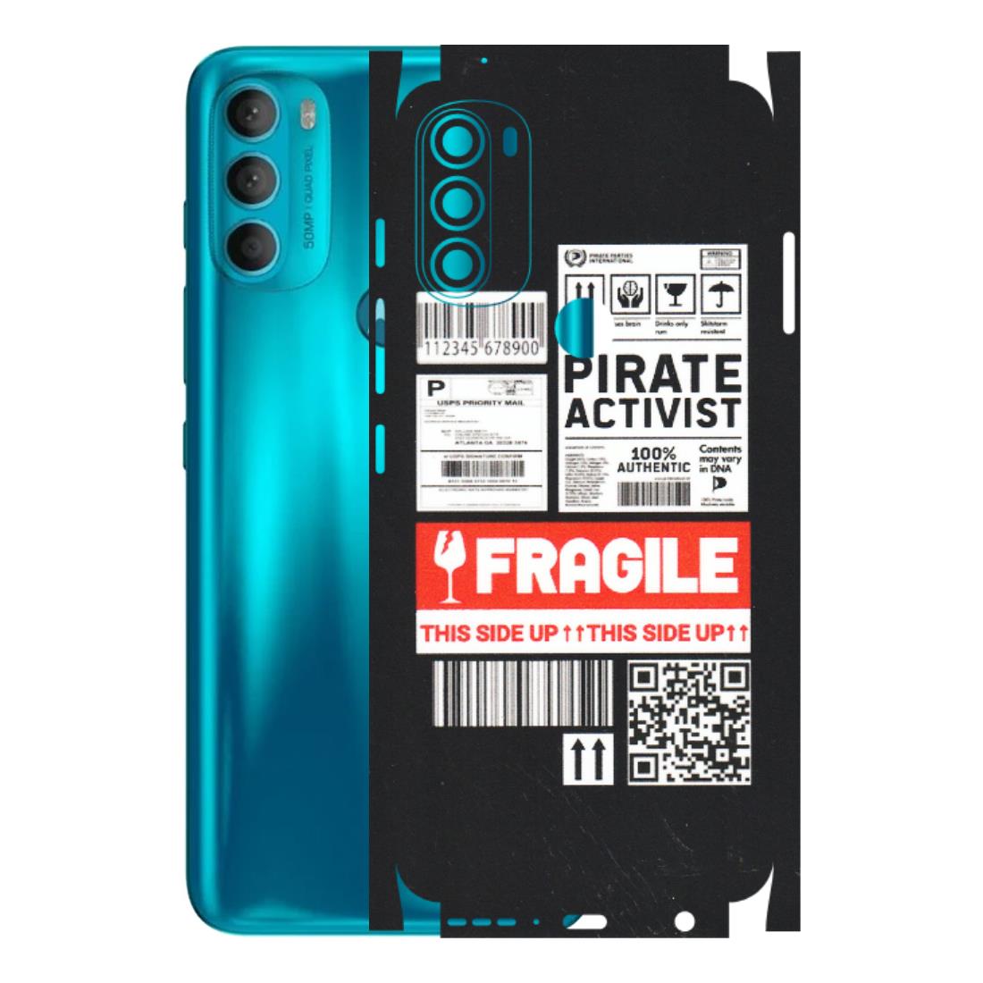 Motorola Phone Skins (All Models) - Handle With Care - Matte Finish (M-99) Motorola Moto G71 (5G)