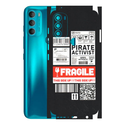 Motorola Phone Skins (All Models) - Handle With Care - Matte Finish (M-99) Motorola Moto G71 (5G)