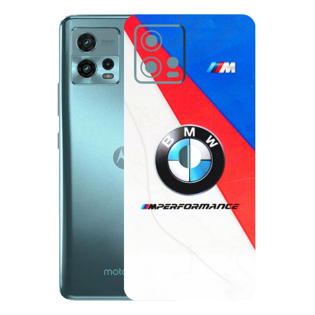 Motorola Phone Skins (All Models) - BM Performance Car Lover - 3D Embossed Finish (L-10) Motorola Moto G72 (5G)