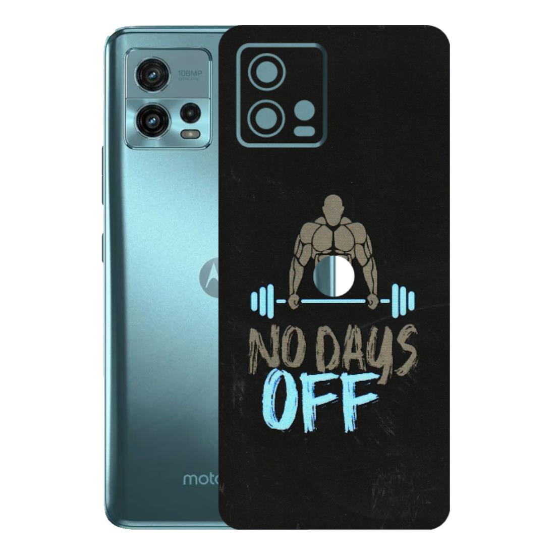 Motorola Phone Skins (All Models) - Gym Lover - 3D Embossed Finish (L-127) Motorola Moto G72 (5G)