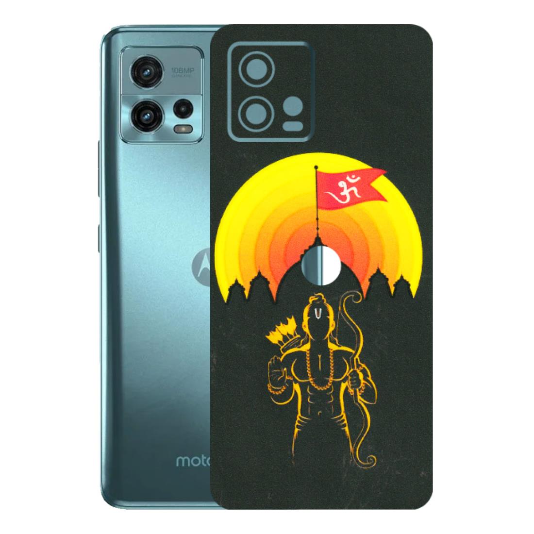 Motorola Phone Skins (All Models) - Lord Ram - 3D Embossed Finish (L-132) Motorola Moto G72 (5G)