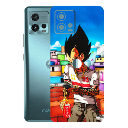 Motorola Phone Skins (All Models) - Vegeta - 3D Embossed Finish (L-136) Motorola Moto G72 (5G)
