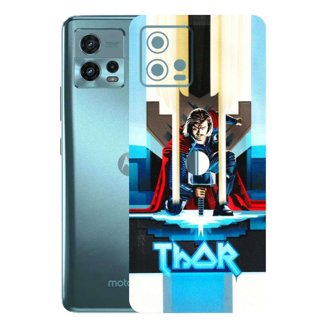 Motorola Phone Skins (All Models) - Thor - 3D Embossed Finish (L-137) Motorola Moto G72 (5G)