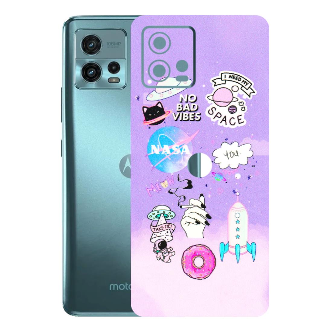 Motorola Phone Skins (All Models) - I Need My Nasa Skin - 3D Embossed Finish (L-149) Motorola Moto G72 (5G)