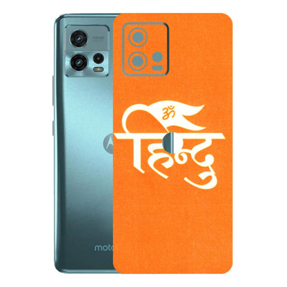 Motorola Phone Skins (All Models) - Hindu Kesari - 3D Embossed Finish (L-154) Motorola Moto G72 (5G)
