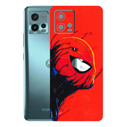 Motorola Phone Skins (All Models) - Spiderman Face Venom - 3D Embossed Finish (L-165) Motorola Moto G72 (5G)