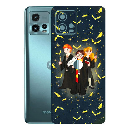 Motorola Phone Skins (All Models) - Harry Potter - 3D Embossed Finish (L-183) Motorola Moto G72 (5G)