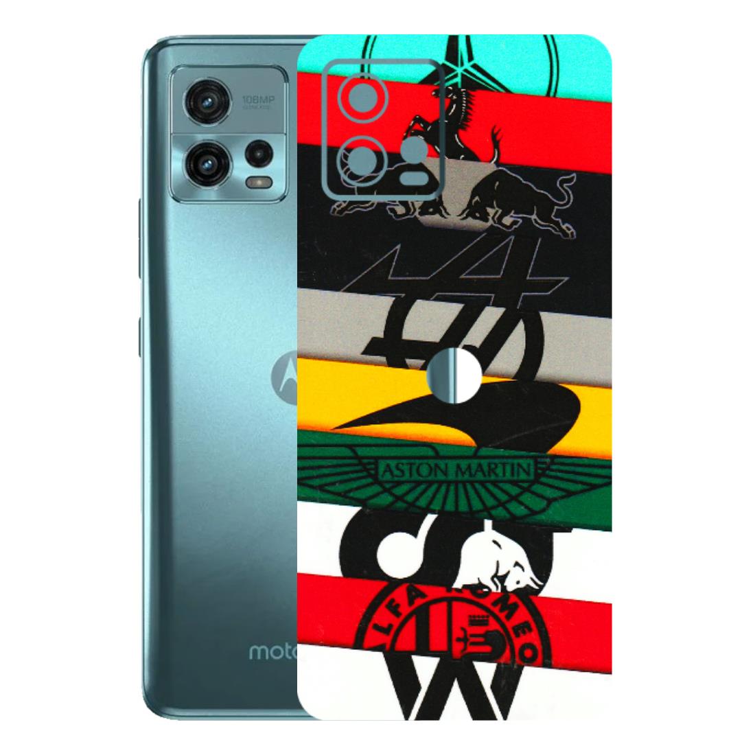 Motorola Phone Skins (All Models) - Multi Designer Brands - 3D Embossed Finish (L-187) Motorola Moto G72 (5G)
