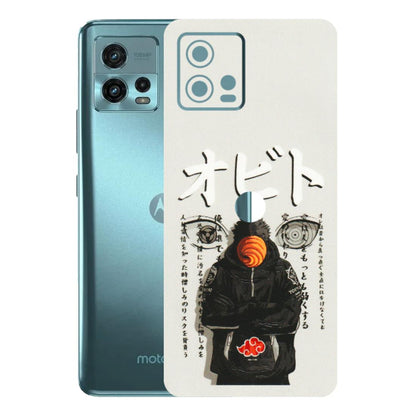 Motorola Phone Skins (All Models) - Obito Anime Eye - 3D Embossed Finish (L-19) Motorola Moto G72 (5G)