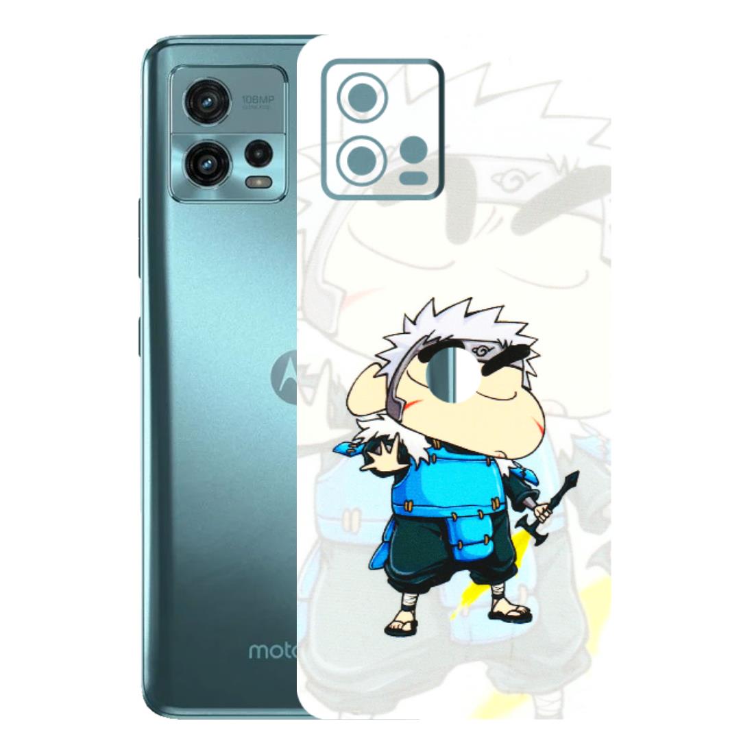 Motorola Phone Skins (All Models) - Angry Young Shinchan - 3D Embossed Finish (L-226) Motorola Moto G72 (5G)
