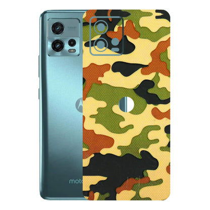 Motorola Phone Skins (All Models) - Indian Military - 3D Embossed Finish (L-234) Motorola Moto G72 (5G)