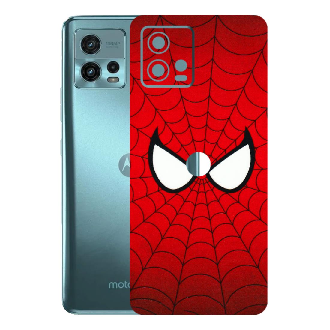 Motorola Phone Skins (All Models) - Spidey Eyes - 3D Embossed Finish (L-257) Motorola Moto G72 (5G)