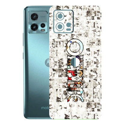 Motorola Phone Skins (All Models) - One Piece Manga - 3D Embossed Finish (L-26) Motorola Moto G72 (5G)