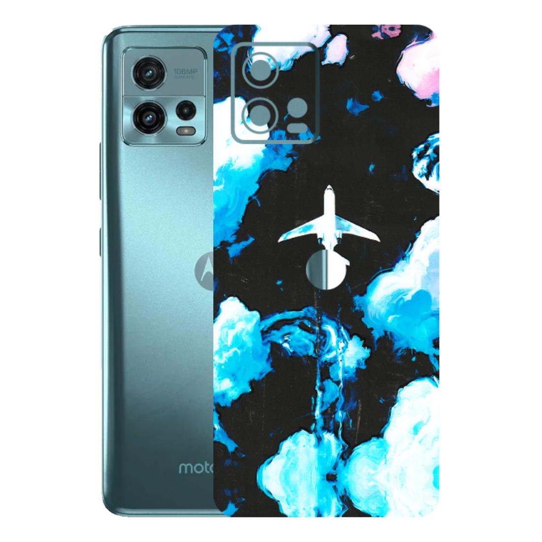 Motorola Phone Skins (All Models) - Travel In Airline - 3D Embossed Finish (L-264) Motorola Moto G72 (5G)