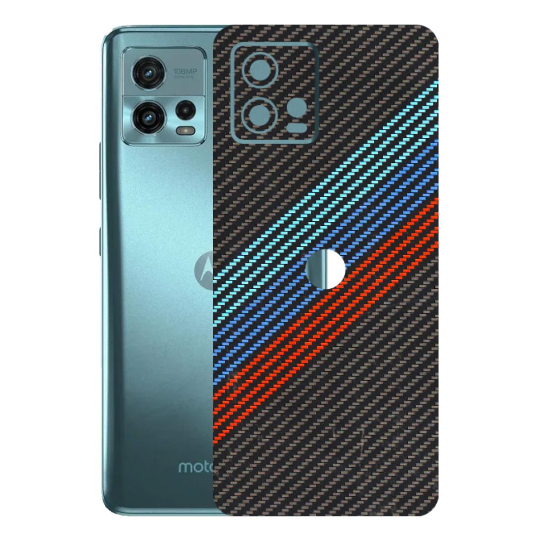 Motorola Phone Skins (All Models) - Carbon BM - 3D Embossed Finish (L-302) Motorola Moto G72 (5G)