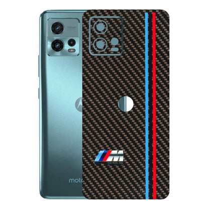 Motorola Phone Skins (All Models) - BM Carbon Fiber Feels - 3D Embossed Finish (L-38) Motorola Moto G72 (5G)