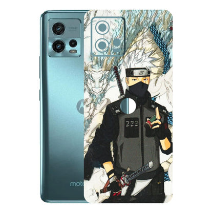 Motorola Phone Skins (All Models) - Kakashi Hatake Naruto Anime - 3D Embossed Finish (L-46) Motorola Moto G72 (5G)