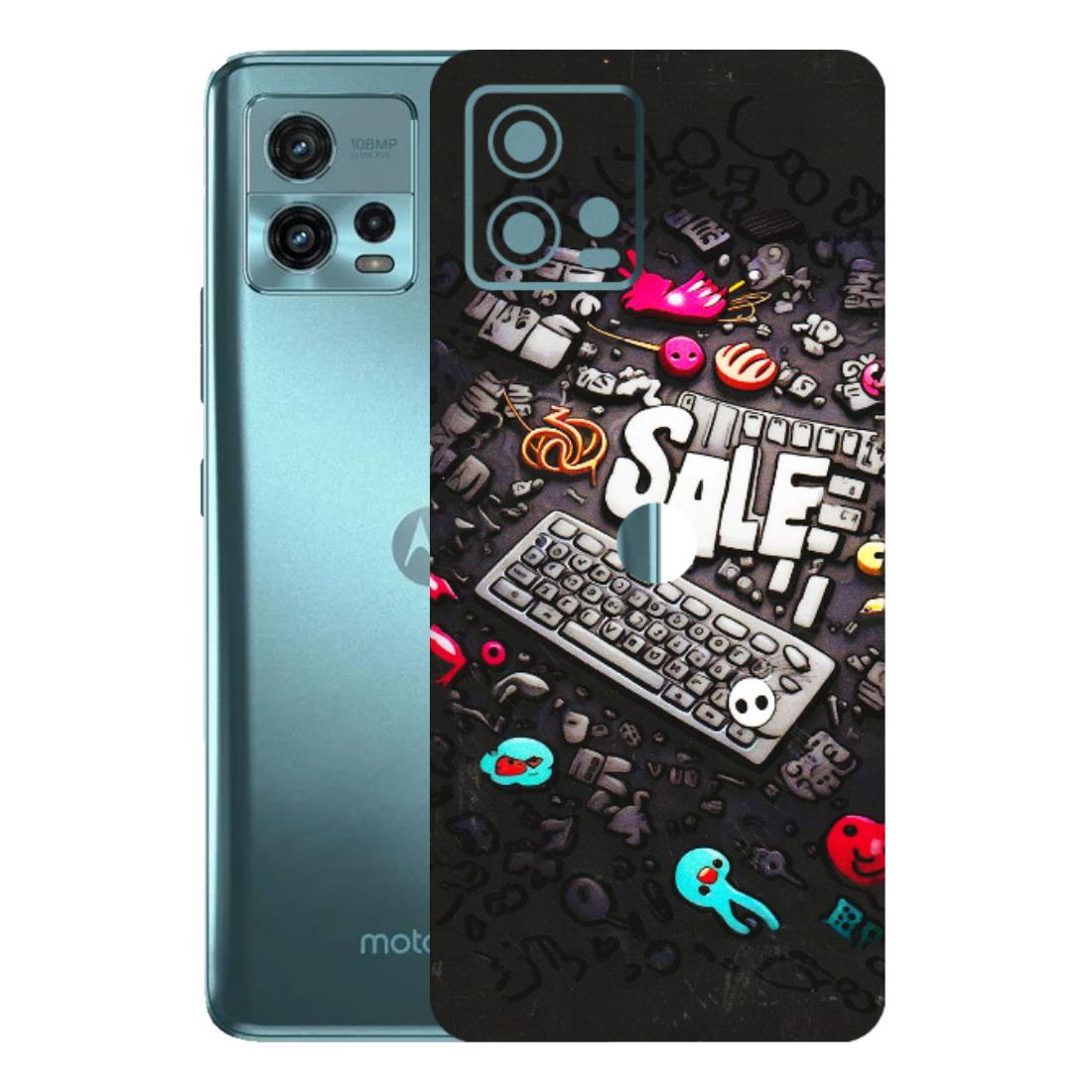 Motorola Phone Skins (All Models) - Gadgets Sale - 3D Embossed Finish (L-50) Motorola Moto G72 (5G)