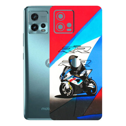 Motorola Phone Skins (All Models) - Bikers Love - 3D Embossed Finish (L-58) Motorola Moto G72 (5G)