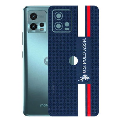 Motorola Phone Skins (All Models) - US POLO Designer Brand - 3D Embossed Finish (L-65) Motorola Moto G72 (5G)