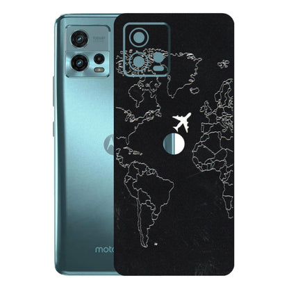 Motorola Phone Skins (All Models) - Never Ending Travel - 3D Embossed Finish (L-79) Motorola Moto G72 (5G)