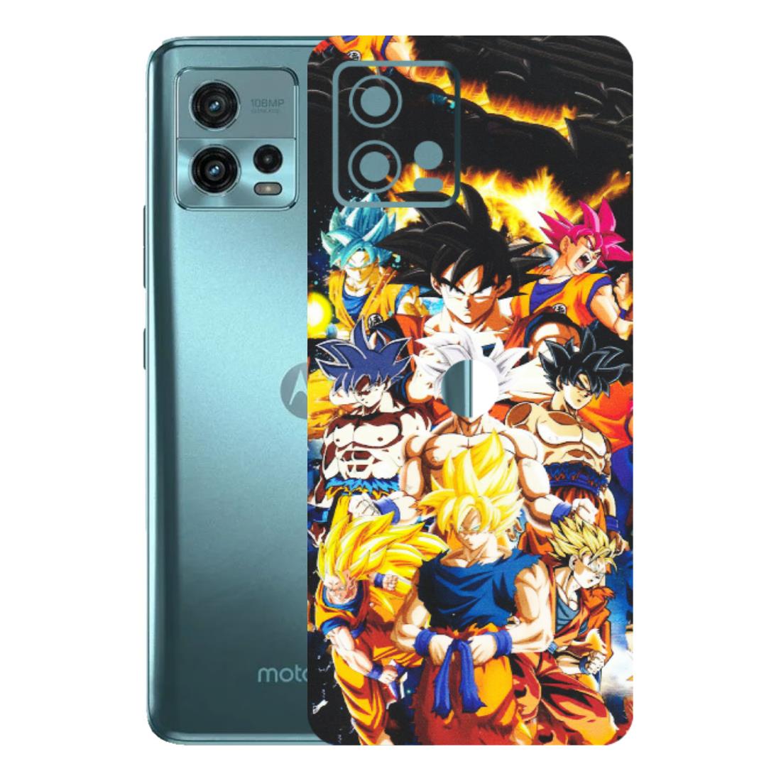 Motorola Phone Skins (All Models) - Ultimate Dragon Ball Z - Matte Finish (M-100) Motorola Moto G72 (5G)