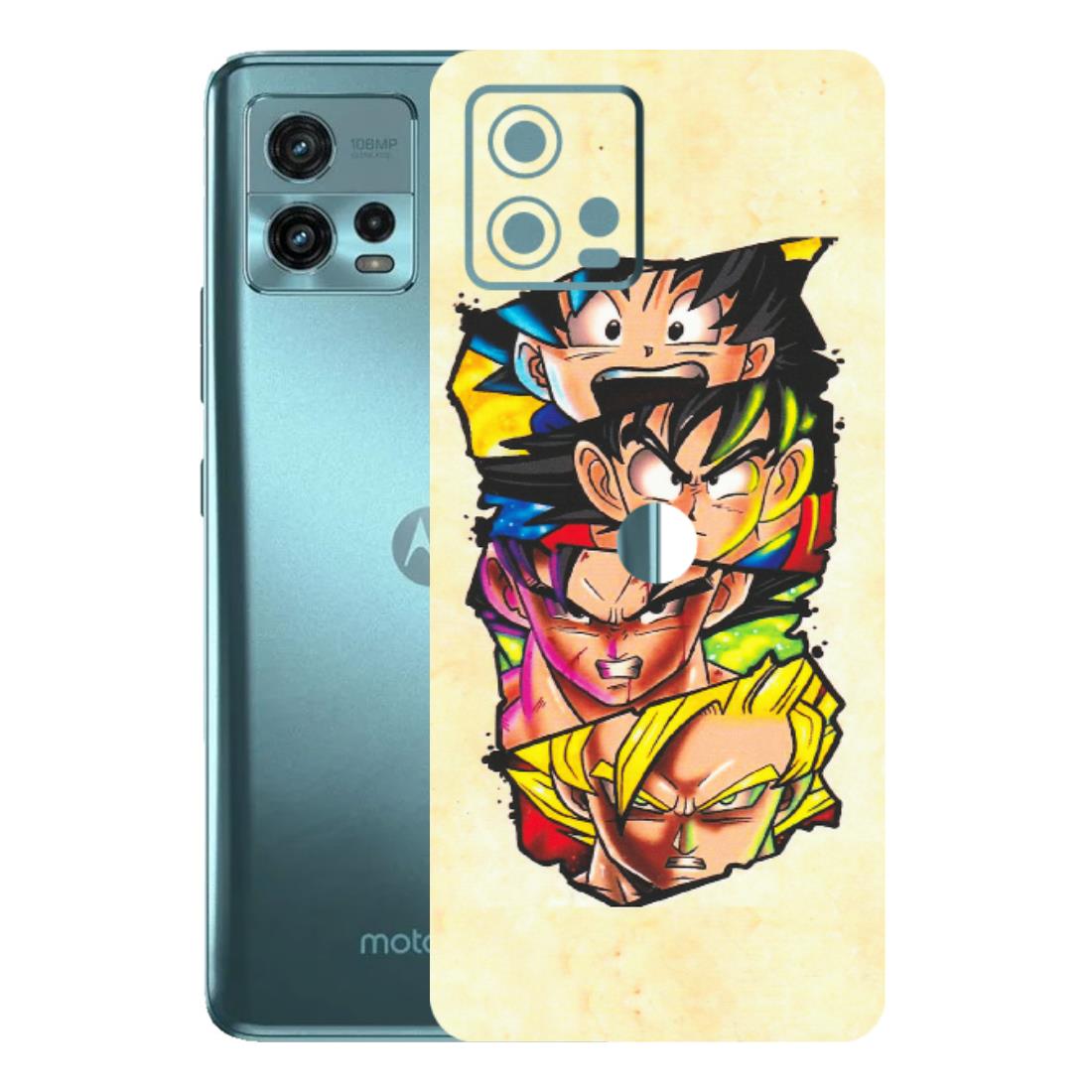 Motorola Phone Skins (All Models) - Angry Multi Anime - Matte Finish (M-113) Motorola Moto G72 (5G)