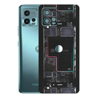 Motorola Phone Skins (All Models) - Motherboard Circuit Layout - Matte Finish (M-117) Motorola Moto G72 (5G)