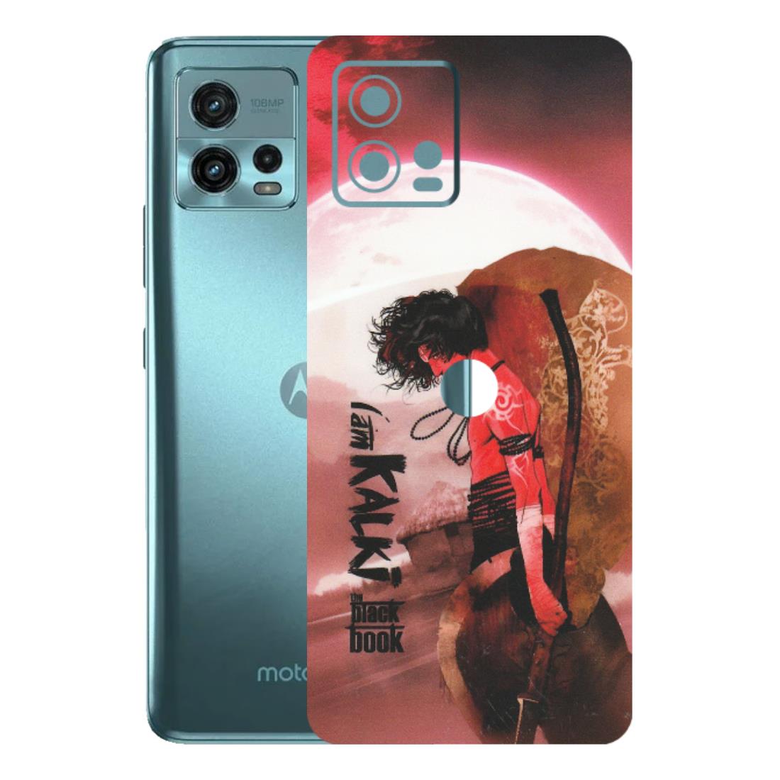 Motorola Phone Skins (All Models) - The Black Book Kalia Anime - Matte Finish (M-129) Motorola Moto G72 (5G)