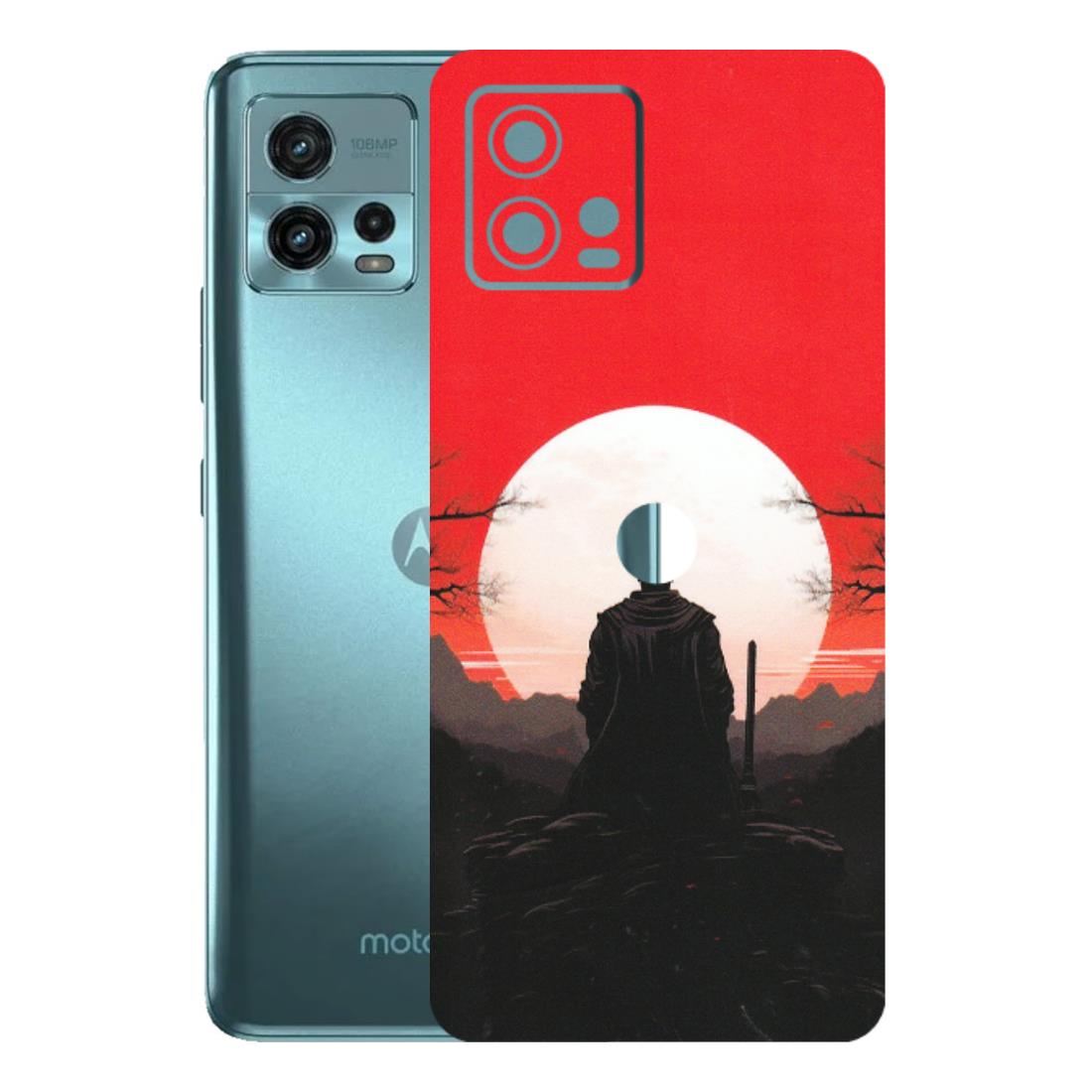 Motorola Phone Skins (All Models) - Samurai Anime - Matte Finish (M-141) Motorola Moto G72 (5G)