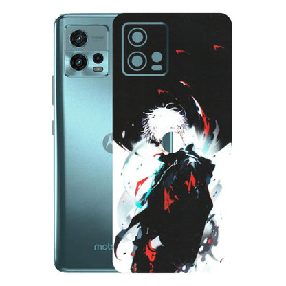 Motorola Phone Skins (All Models) - Gojo Powerful Charater Kaisen Anime - Matte Finish (M-144) Motorola Moto G72 (5G)