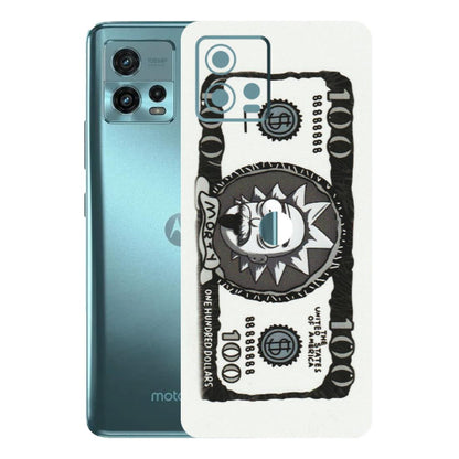 Motorola Phone Skins (All Models) - Rick And Morty Hundred Dollar Anime - Matte Finish (M-161) Motorola Moto G72 (5G)