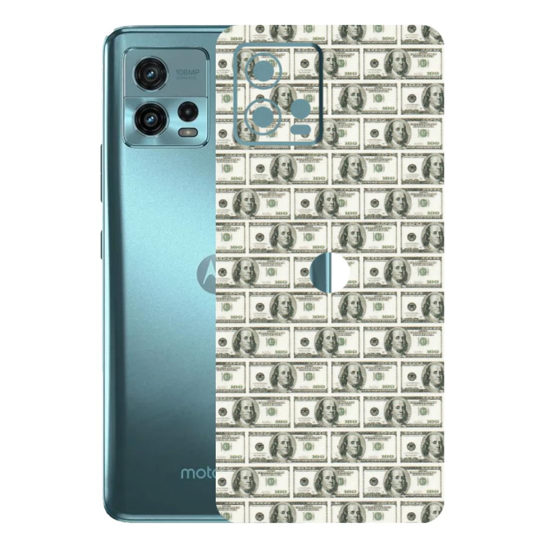 Motorola Phone Skins (All Models) - I Love Dollars - Matte Finish (M-40) Motorola Moto G72 (5G)