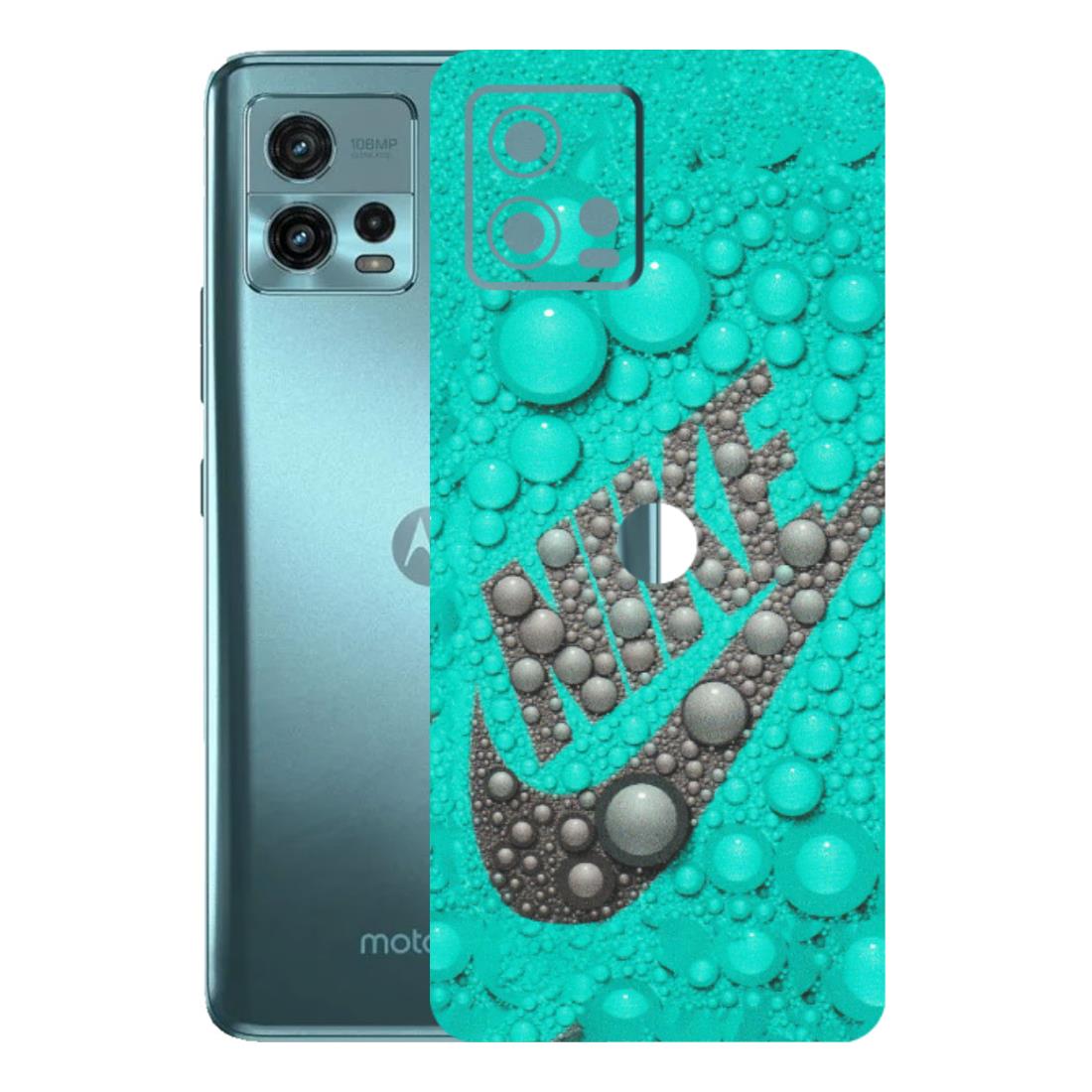 Motorola Phone Skins (All Models) - Shoe Brand Bubbles - Matte Finish (M-42) Motorola Moto G72 (5G)