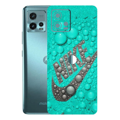 Motorola Phone Skins (All Models) - Shoe Brand Bubbles - Matte Finish (M-42) Motorola Moto G72 (5G)