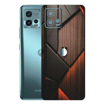 Motorola Phone Skins (All Models) - Lambo Beauty Wood Pattern Sober - Matte Finish (M-51) Motorola Moto G72 (5G)