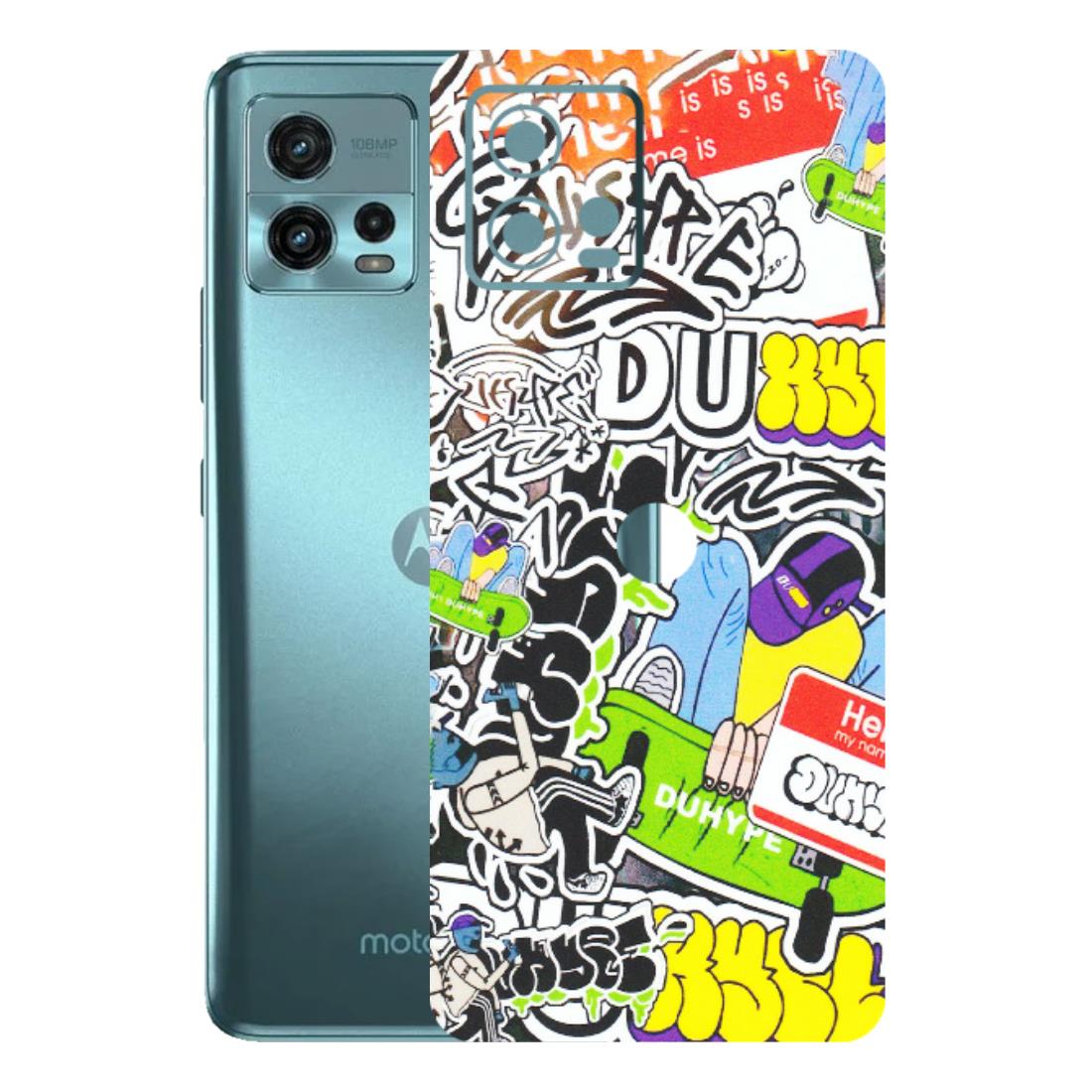 Motorola Phone Skins (All Models) - Dope Graffiti - Matte Finish (M-61) Motorola Moto G72 (5G)