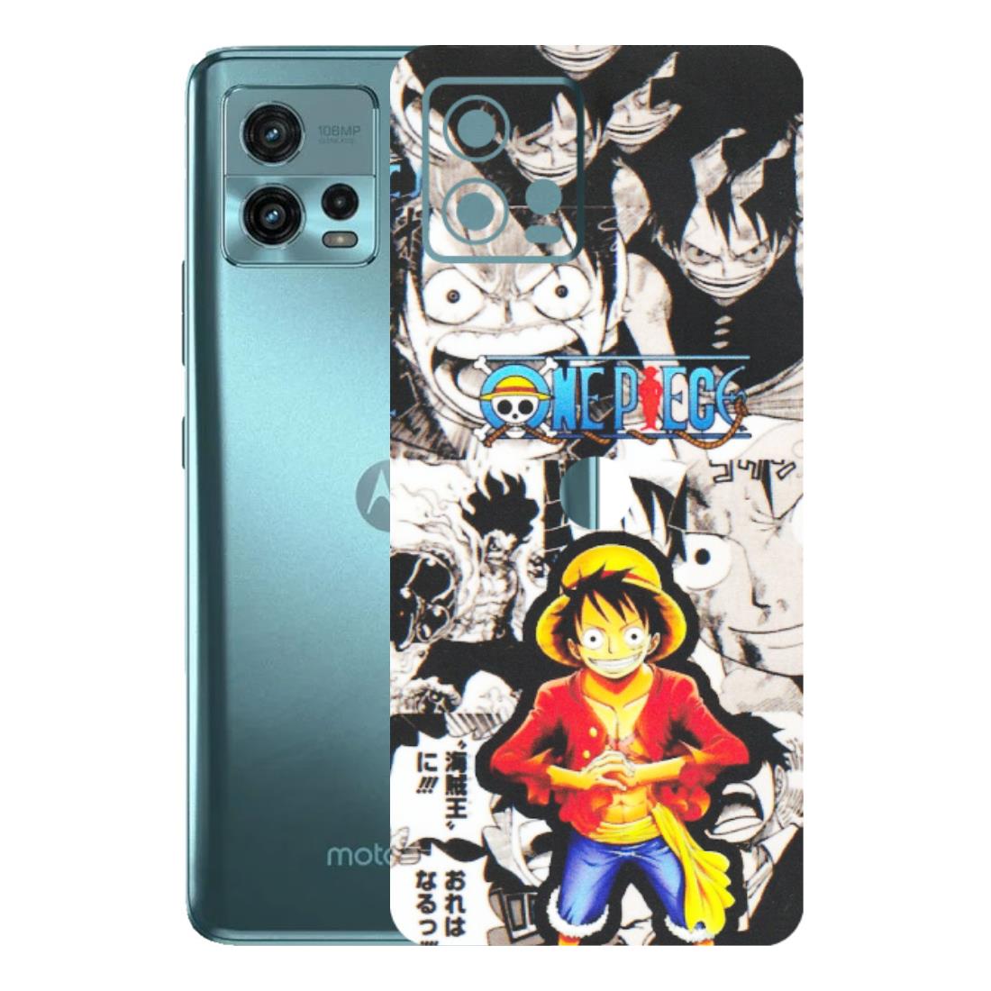 Motorola Phone Skins (All Models) - One Piece B&W - Matte Finish (M-63) Motorola Moto G72 (5G)
