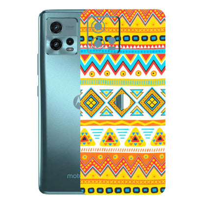Motorola Phone Skins (All Models) - Mexican Abstract - Matte Finish (M-71) Motorola Moto G72 (5G)