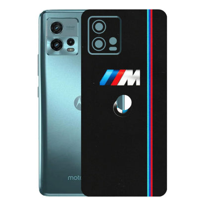 Motorola Phone Skins (All Models) - Styling With Black BMW - Matte Finish (M-74) Motorola Moto G72 (5G)
