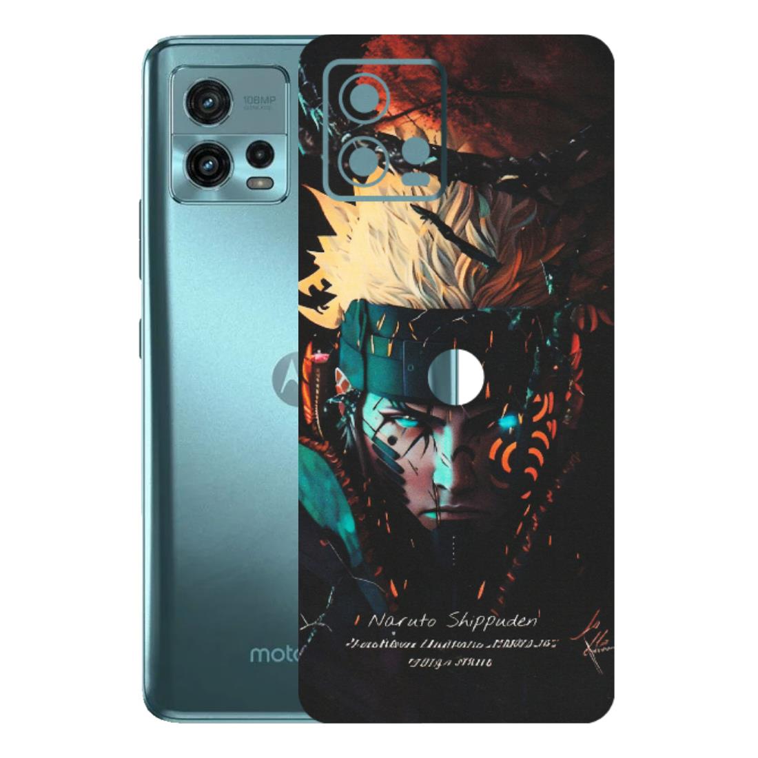 Motorola Phone Skins (All Models) - Naruto Shippuden - Matte Finish (M-76) Motorola Moto G72 (5G)