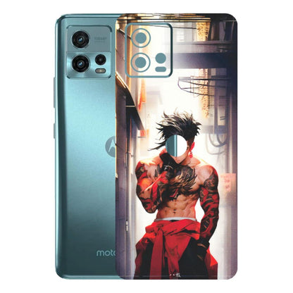 Motorola Phone Skins (All Models) - In the streets of Japan - Matte Finish (M-77) Motorola Moto G72 (5G)
