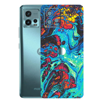 Motorola Phone Skins (All Models) - Majestic Galactic Marbel - Matte Finish (M-85) Motorola Moto G72 (5G)