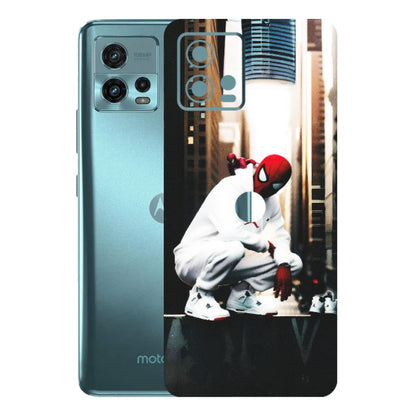 Motorola Phone Skins (All Models) - Sportsman Spider Man - Matte Finish (M-94) Motorola Moto G72 (5G)
