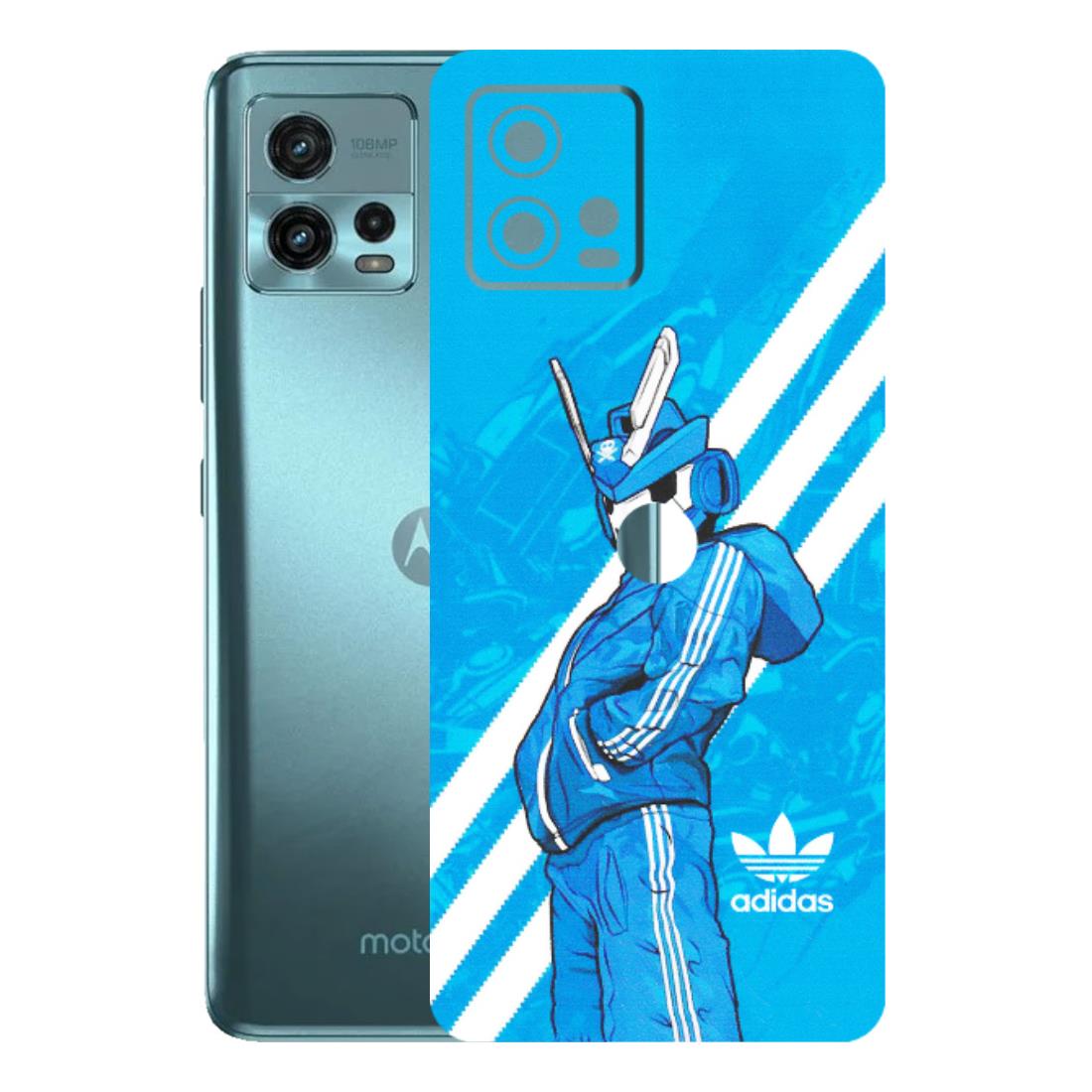 Motorola Phone Skins (All Models) - Battle of Adidas - Matte Finish (M-98) Motorola Moto G72 (5G)