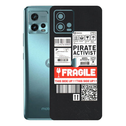 Motorola Phone Skins (All Models) - Handle With Care - Matte Finish (M-99) Motorola Moto G72 (5G)